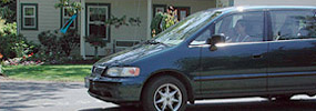 Automobile Insurance - Picture of a minivan